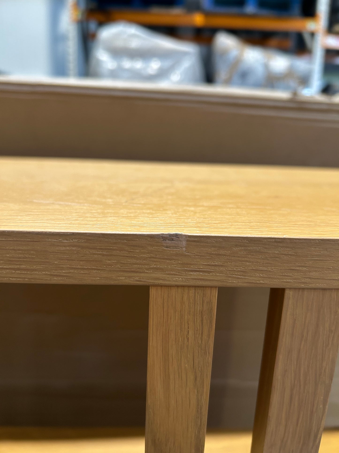 John Lewis Line Bookcase, Natural