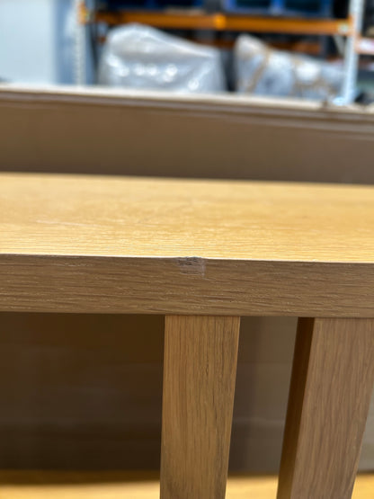 John Lewis Line Bookcase, Natural