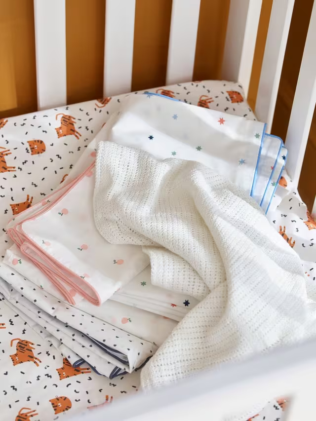 John Lewis Elementary Cotbed White 0 - 4 years