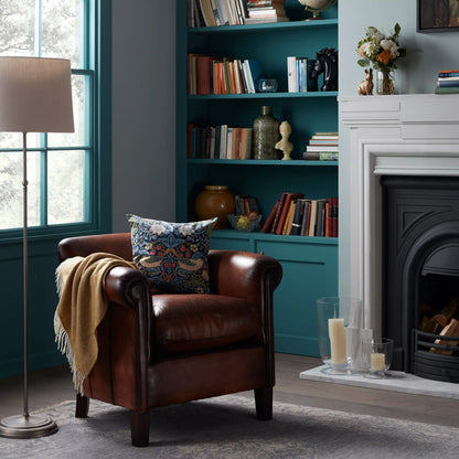 John Lewis Camford Leather Armchair, Buffalo Antique