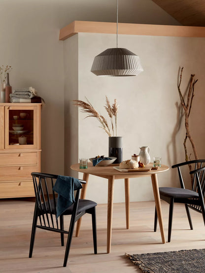John Lewis Iona 4-6 Seater Extending Round Dining Table, Oak