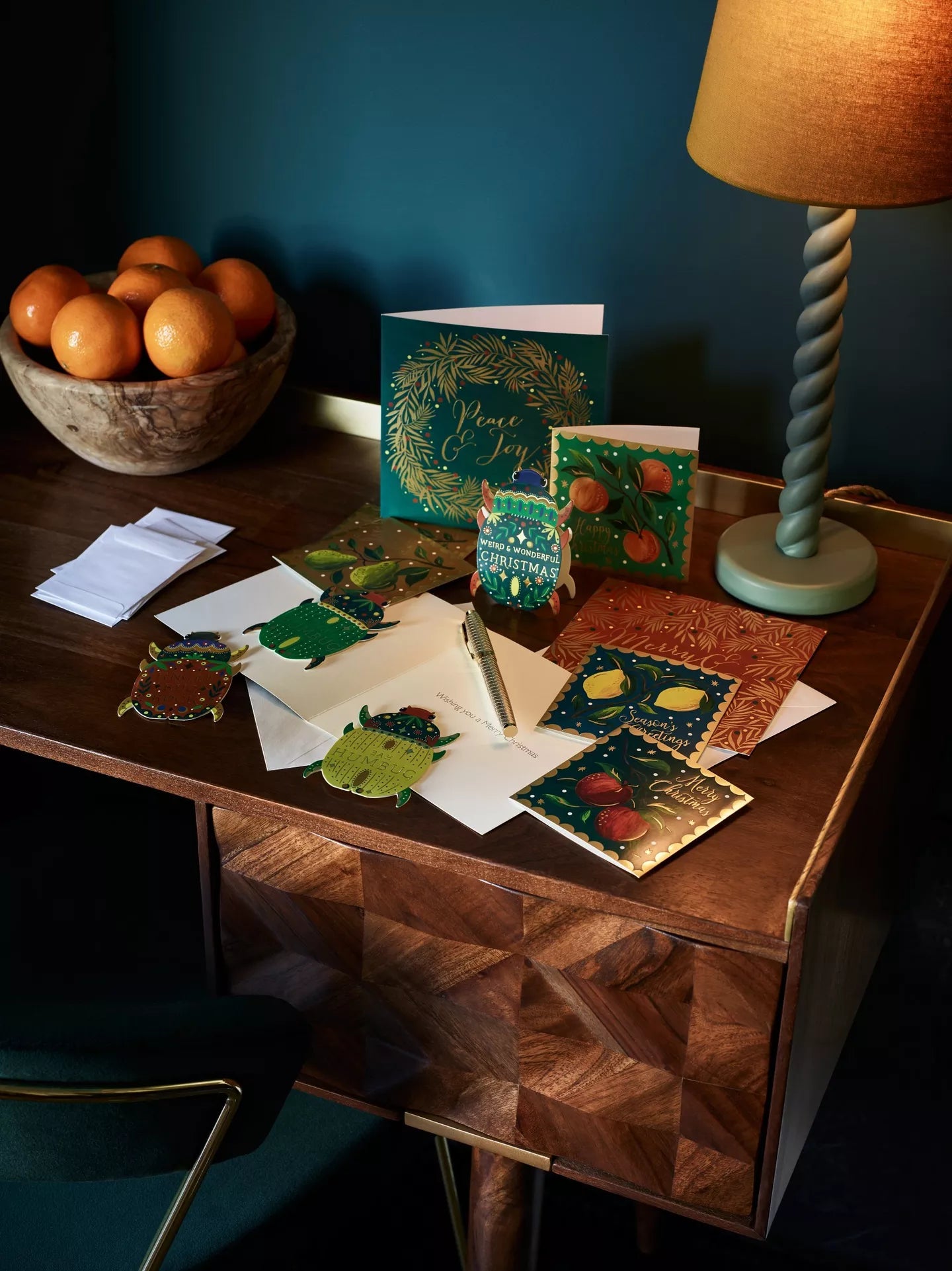 Swoon John Lewis + Swoon Franklin Desk, Brown