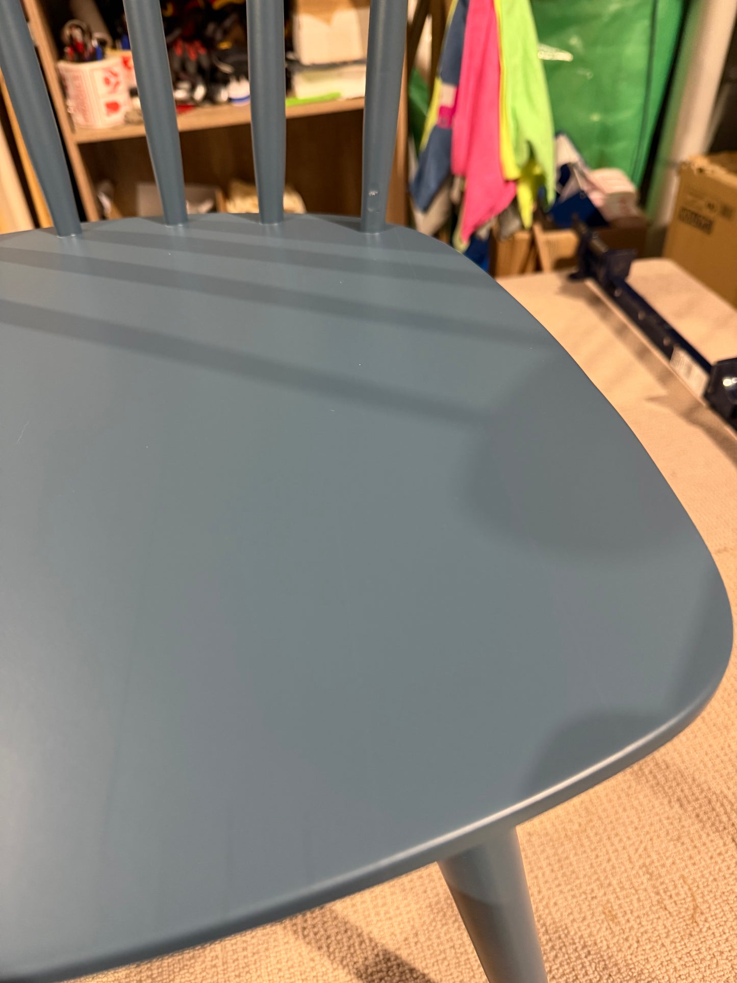 John Lewis Spindle Dining Chair Set of 2 Blue