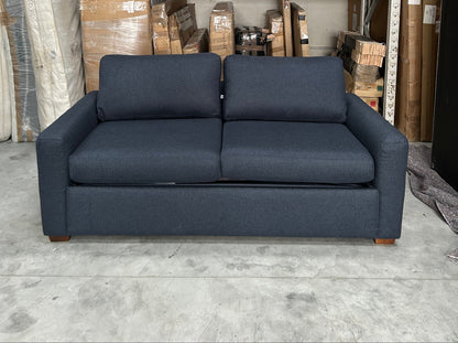 John Lewis Bailey II Double Sofabed Brushed tweed Navy