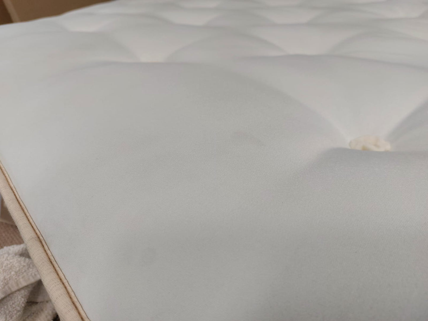 John Lewis British Natural Collection Swaledale Pillowtop 6250 Mattress, Regular Tension, Super King Size