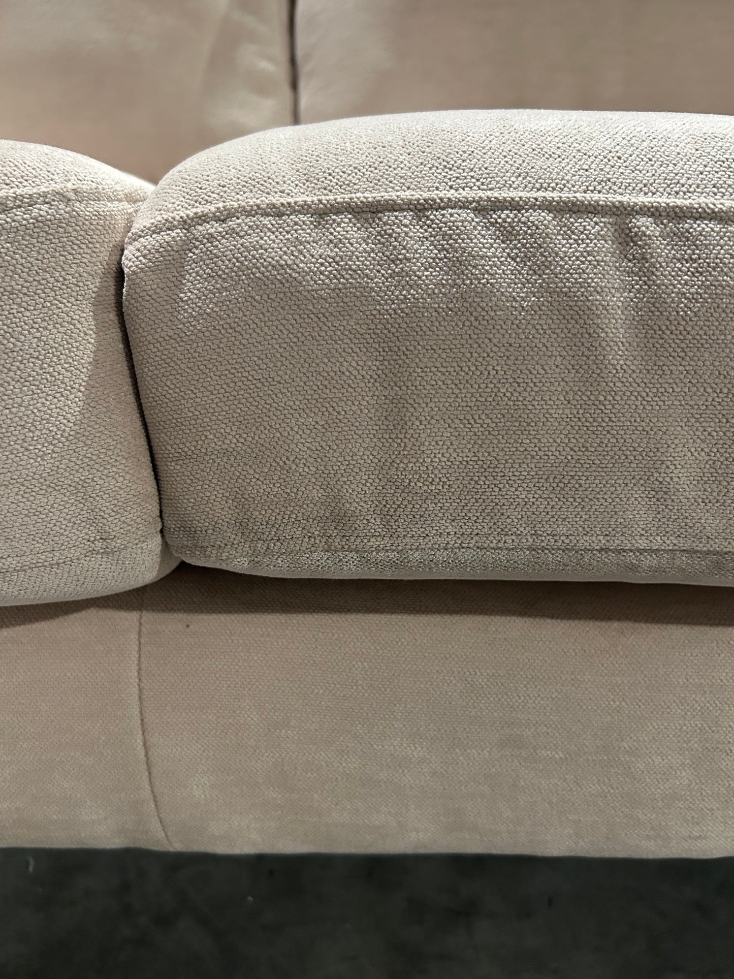 John Lewis Camber Small 2 Seater Sofa Aquaclean Titan Natural