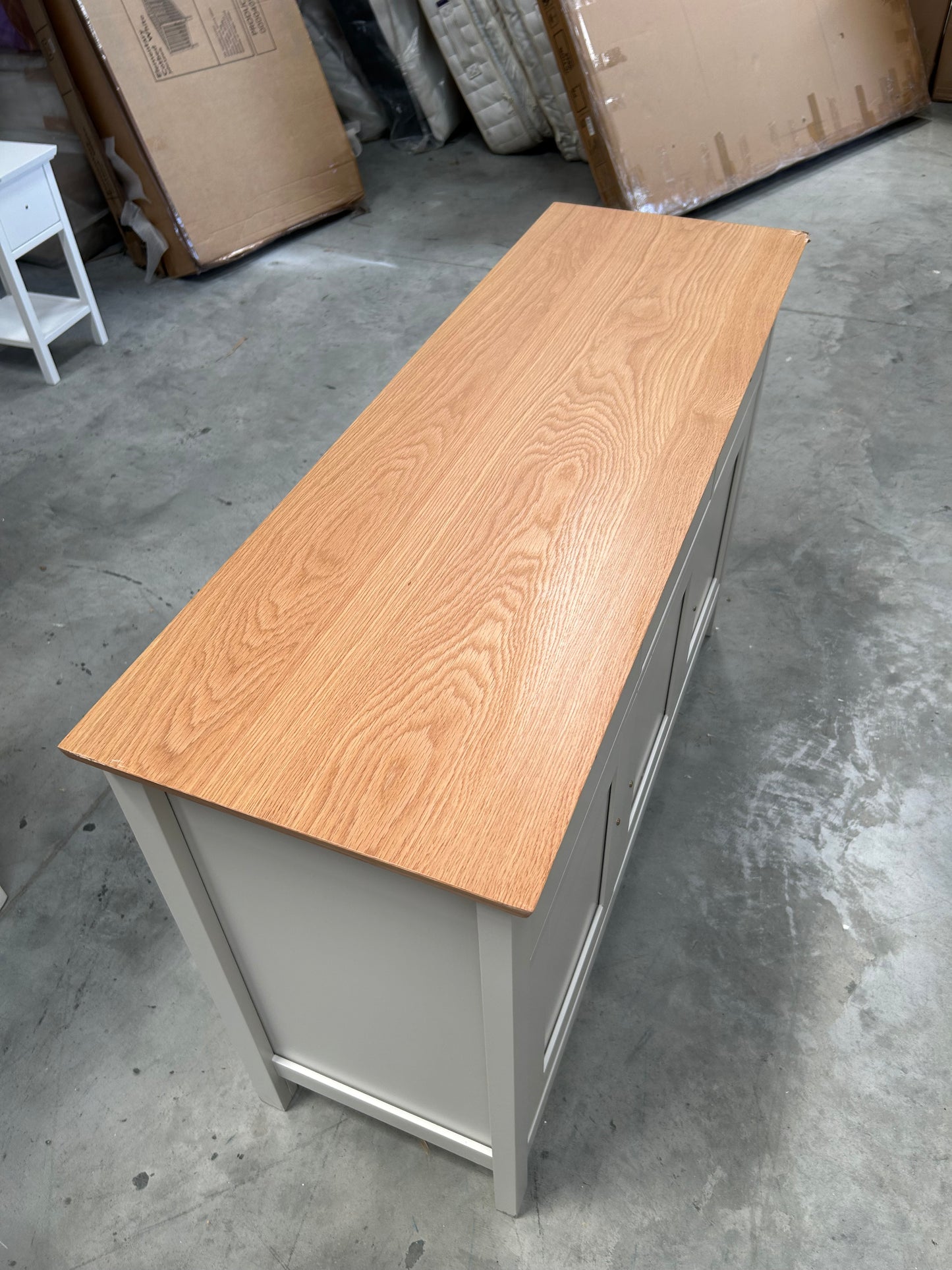 John Lewis Wilton Wide Sideboard Linen