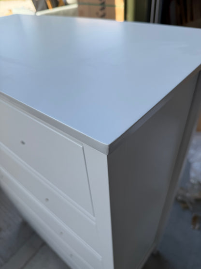 John Lewis Chest of Drawers 6 Drawer Chest White