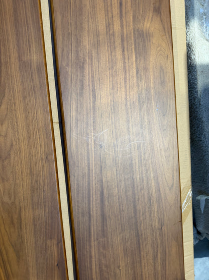 John Lewis Scandi Wood Bed Frame, Double, Walnut Finish