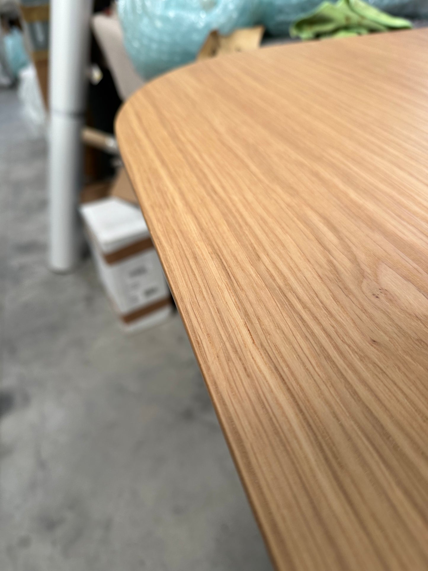 John Lewis ANYDAY Oak Anton 6-8 Seater Extending Dining Table