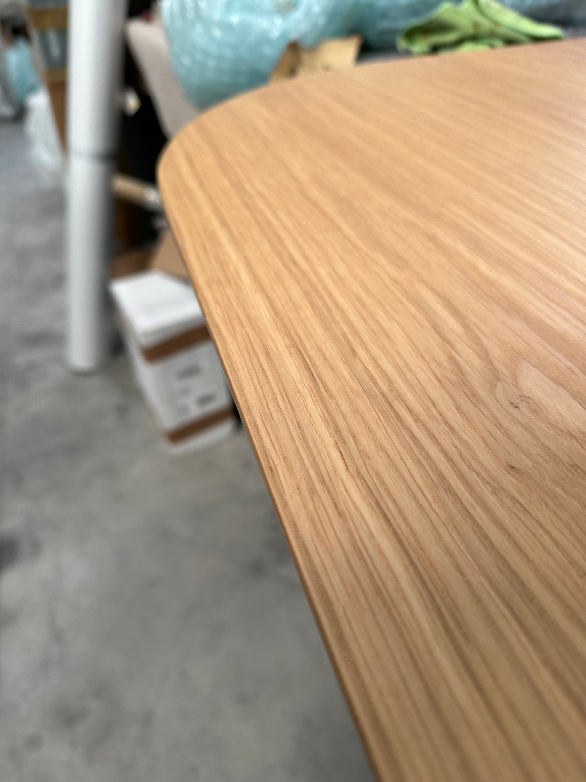 John Lewis ANYDAY Oak Anton 6-8 Seater Extending Dining Table