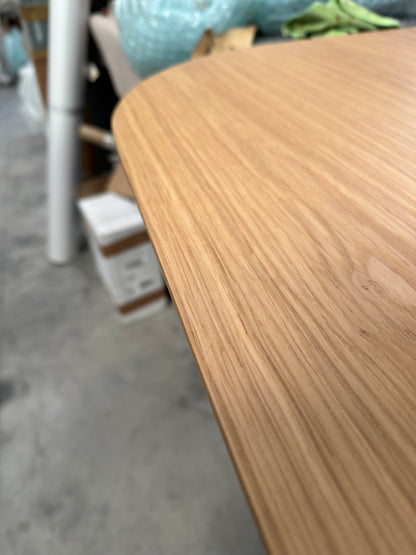 John Lewis ANYDAY Oak Anton 6-8 Seater Extending Dining Table