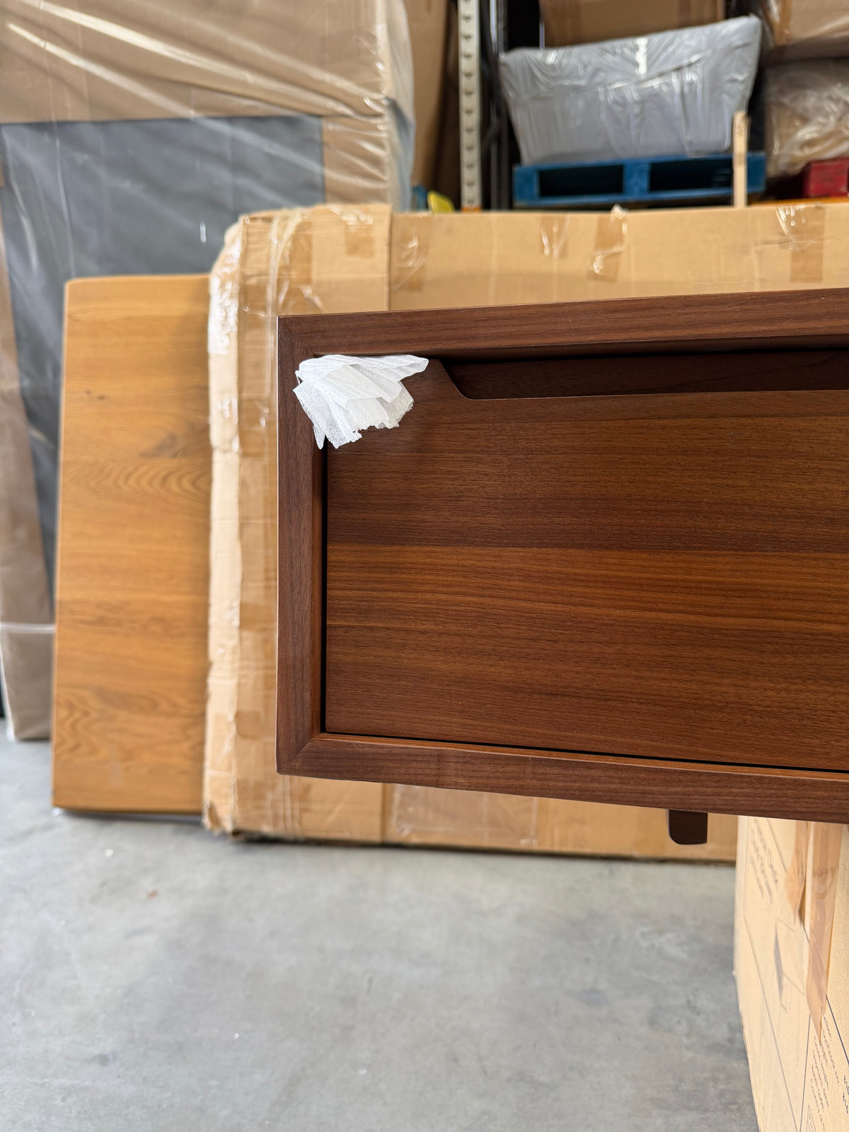 John Lewis Cara 2 Drawer Media Unit, American Black Walnut