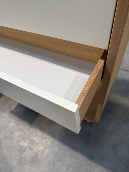 John Lewis Ebbe Gehl for John Lewis Mira Wide 2 Drawer Bookcase