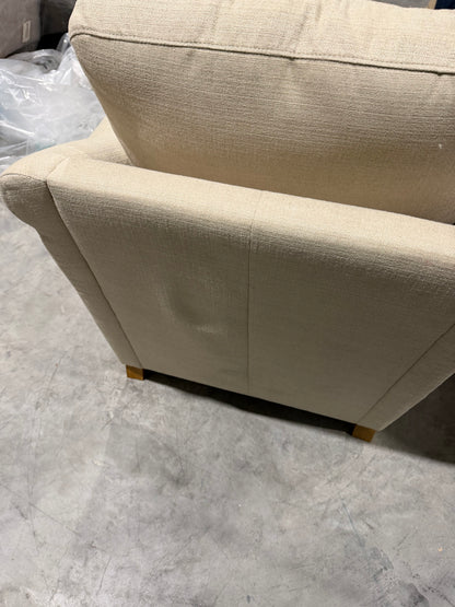 John Lewis Camber Armchair Chenille Weave Putty