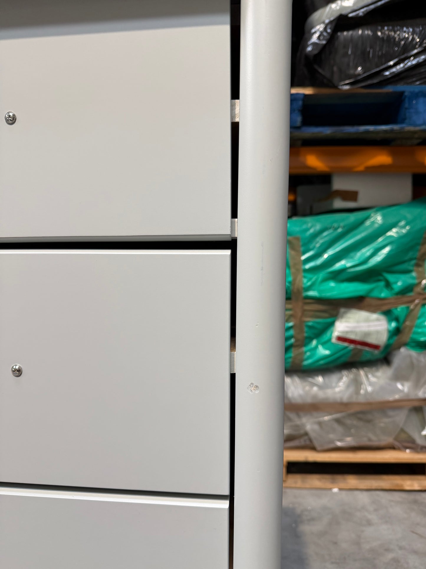 John Lewis Spindle 6 Drawer Chest Grey Bedroom