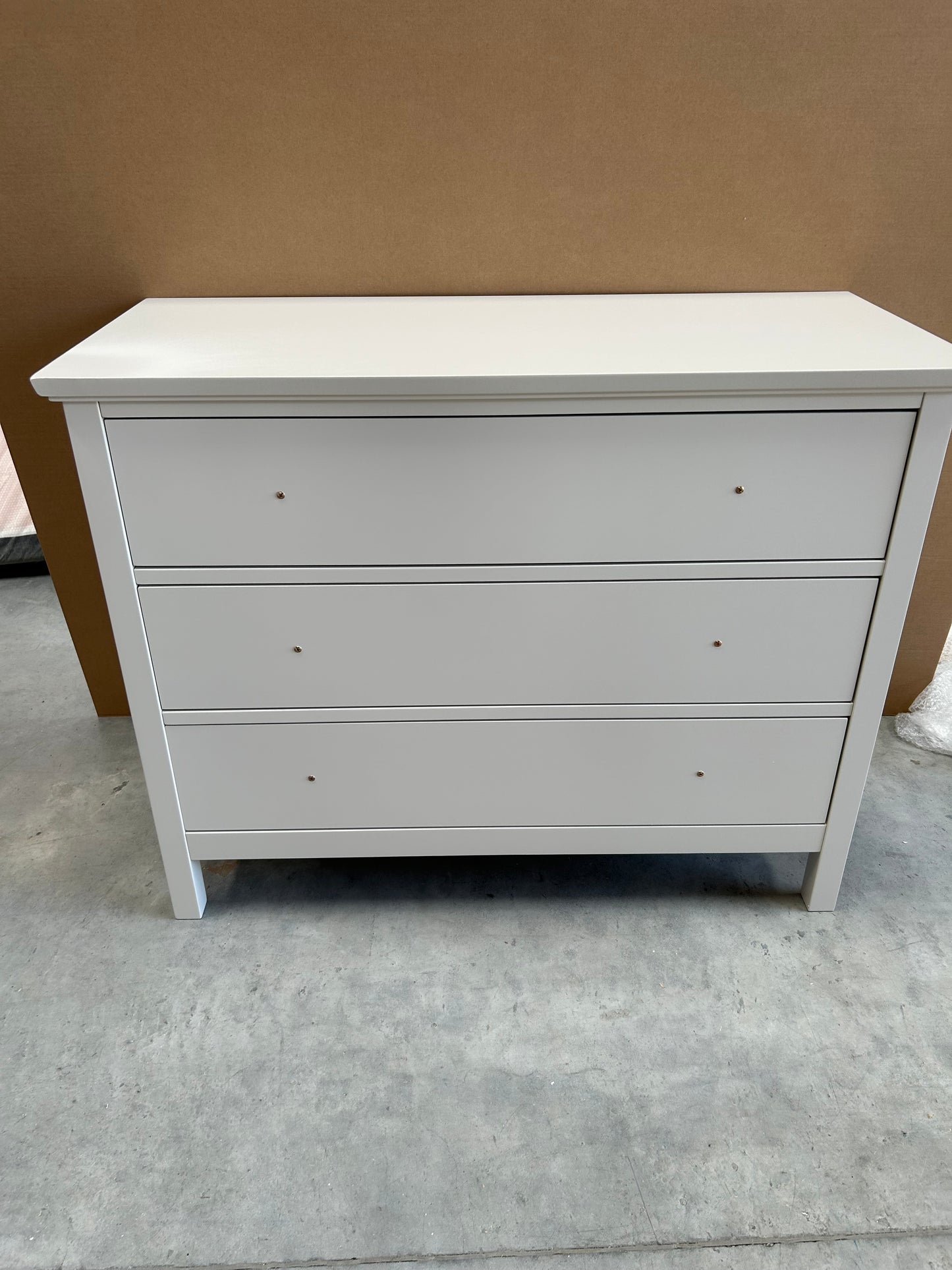 John Lewis Wilton 3 Drawer Chest Linen Chest of Drawers