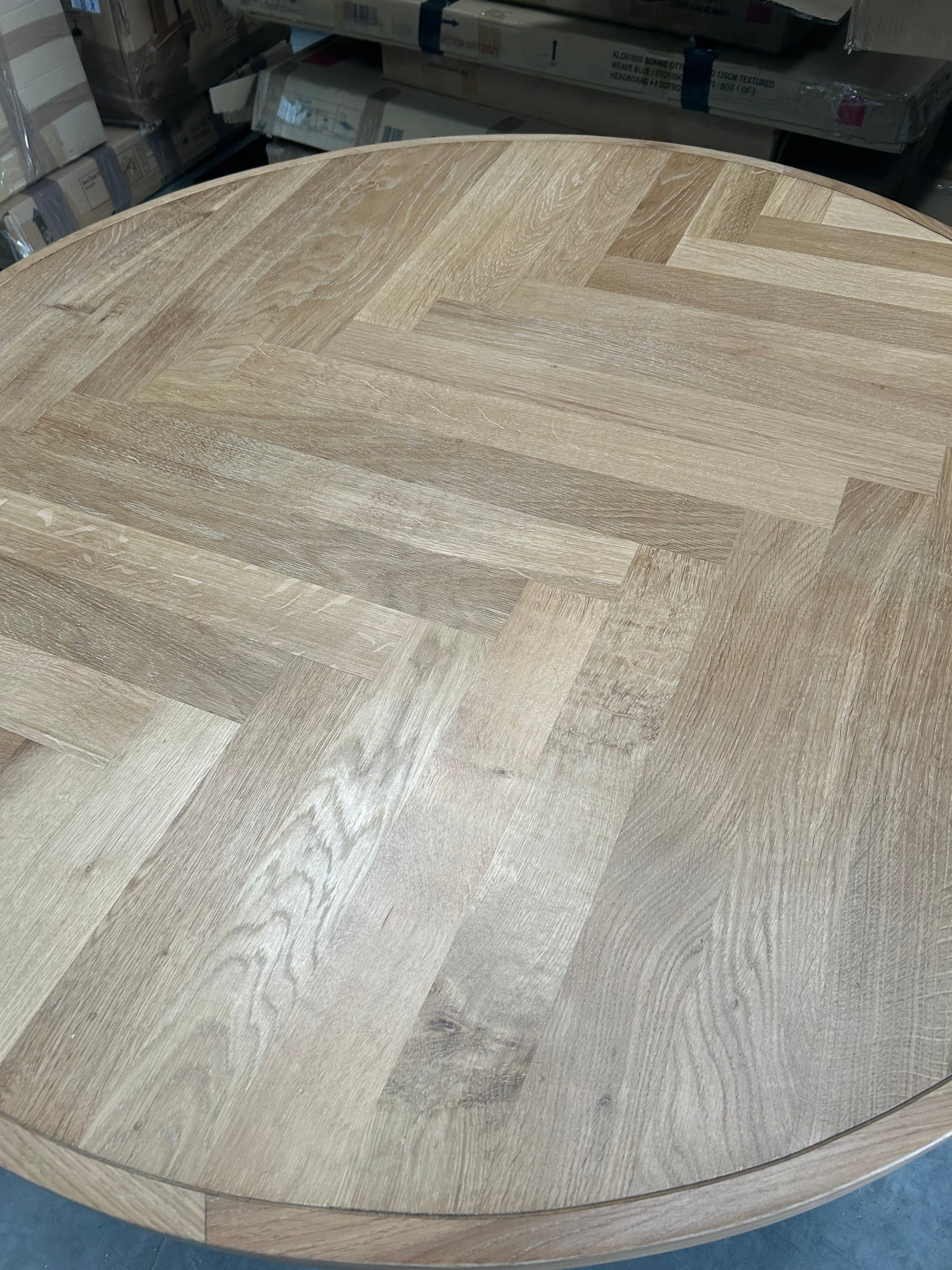 John Lewis Estate 4 Seater Round Dining Table Table, Natural
