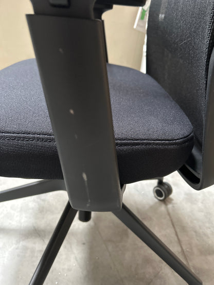 John Lewis James Mesh Office Chair, Black