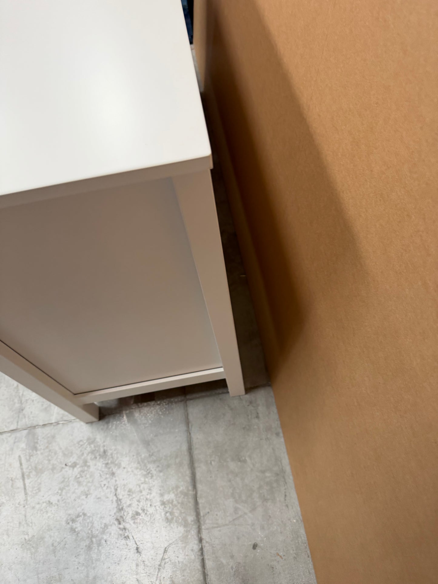 John Lewis Chest of Drawer White Wilton 7 Drawer Chest