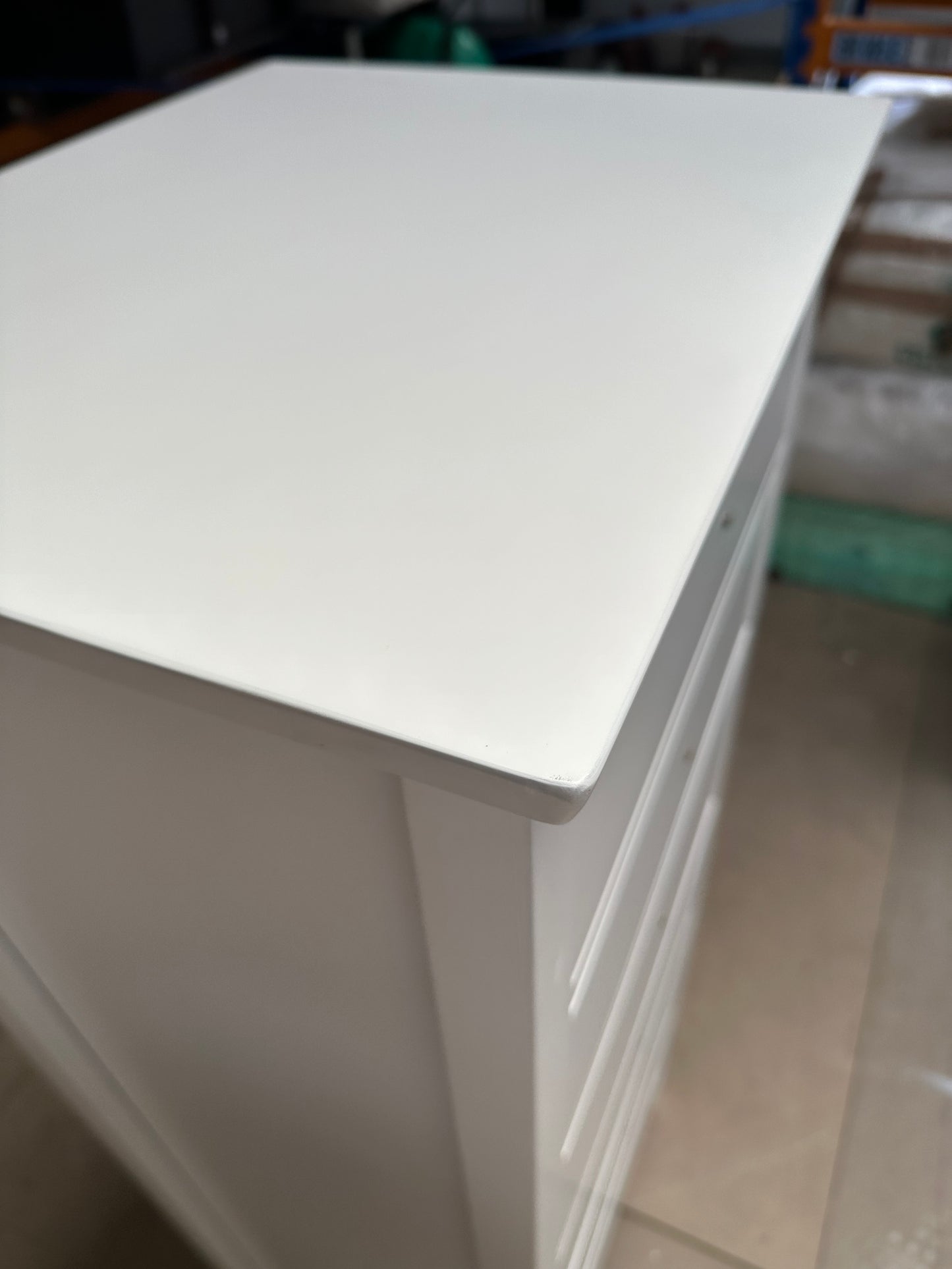 John Lewis Wilton 6 Drawer Tallboy Chest White Bedroom Furniture