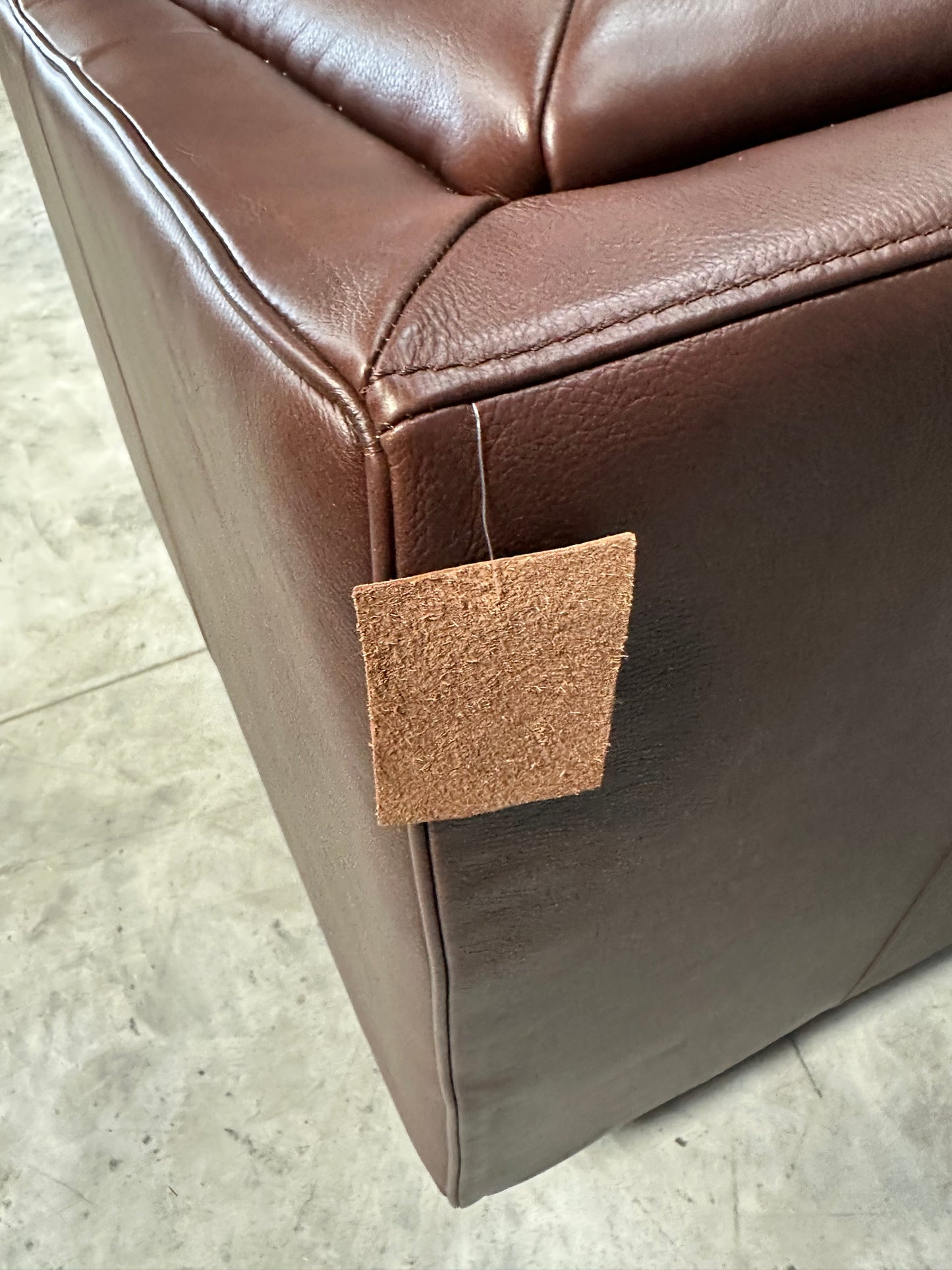 At The Helm Grace Large 3 Seater Leather Sofa Grand Coco