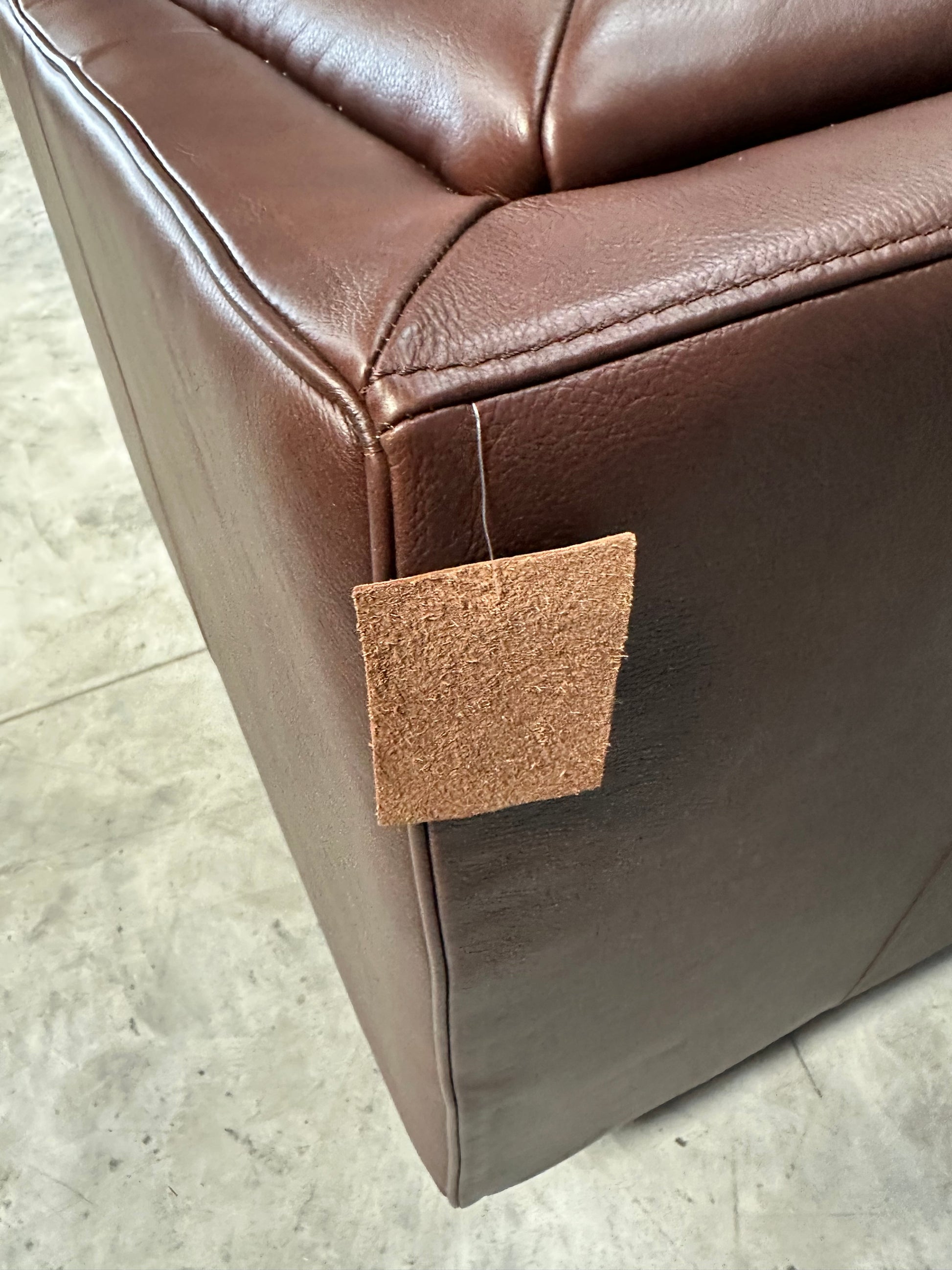 At The Helm Grace Large 3 Seater Leather Sofa Grand Coco