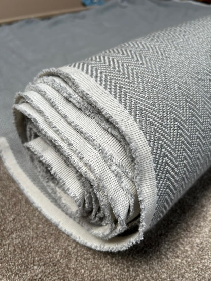 John Lewis Herringbone Furnishing Fabric, Slate
