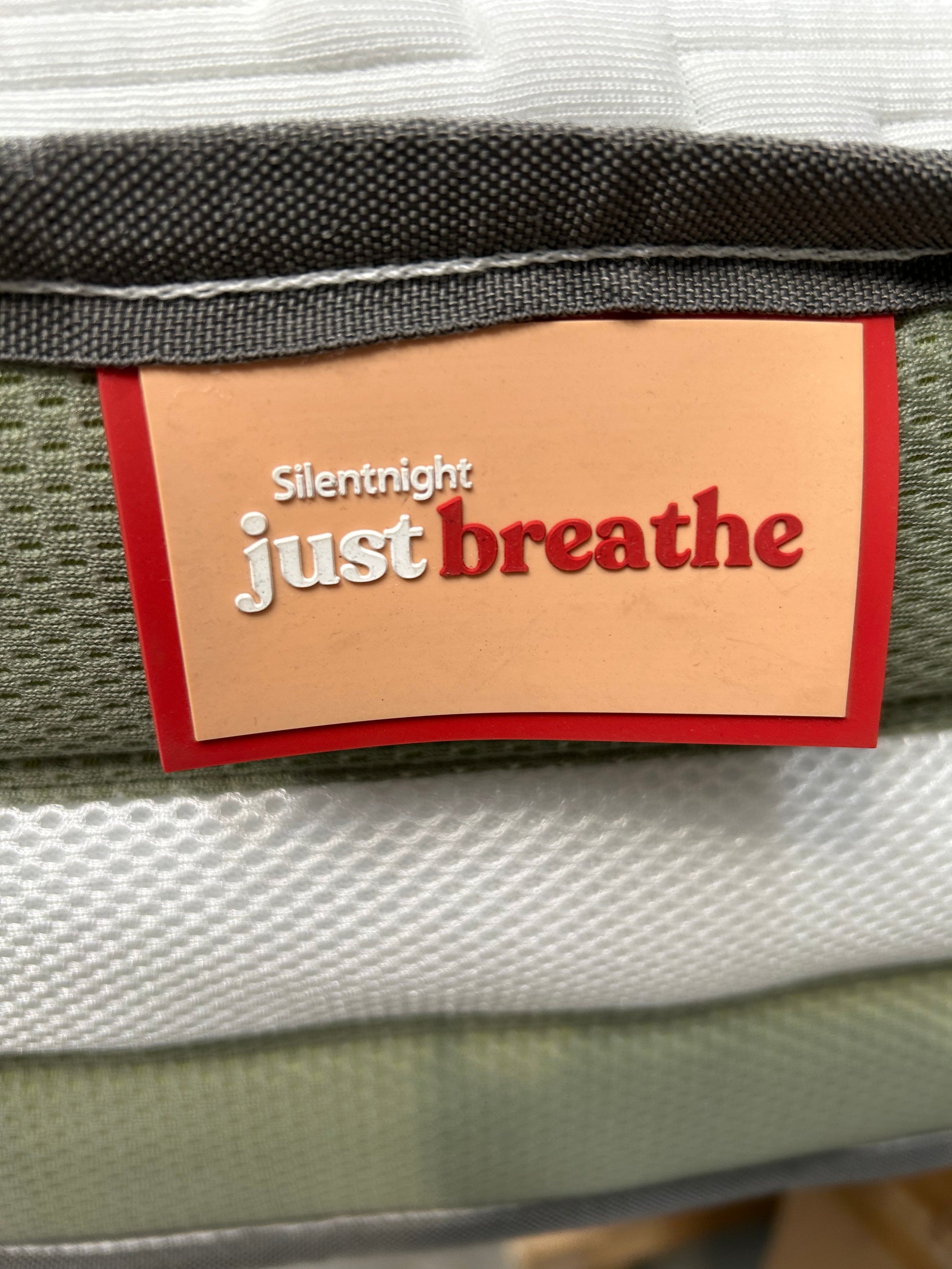 Silentnight Just Breathe Pocket Spring Mattress, Medium/Firm Tension, King Size