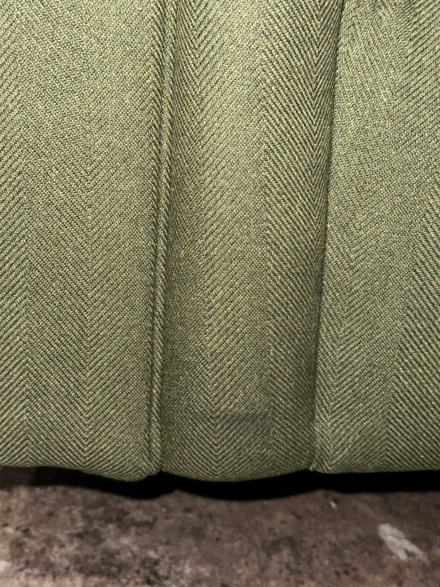 John Lewis Cromwell Double Sofa Bed in Easy Clean Plush Velvet Olive Green