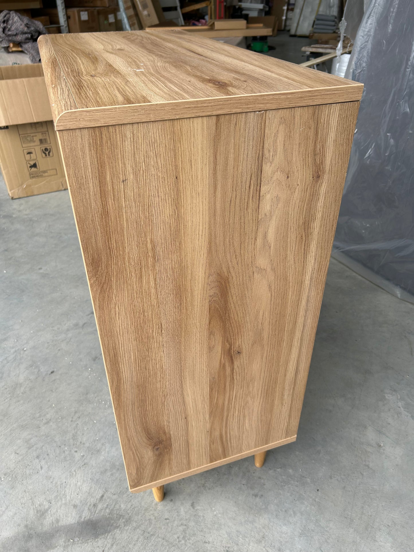 EasyKlix Sherbrooke Small Sideboard/Console Chest, Oak