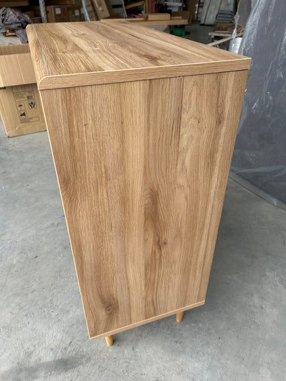 EasyKlix Sherbrooke Small Sideboard/Console Chest, Oak