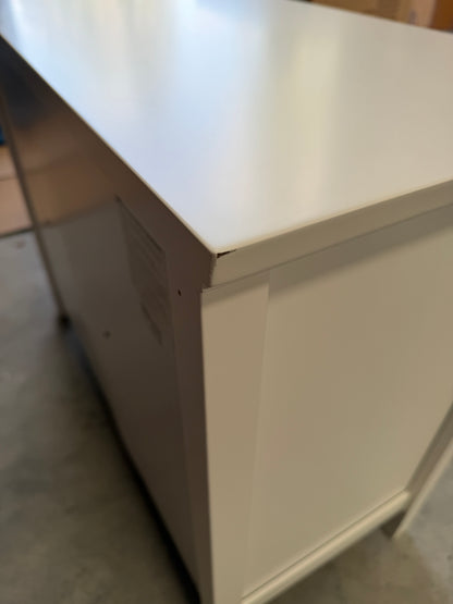 John Lewis Wilton 3 Drawer Chest White