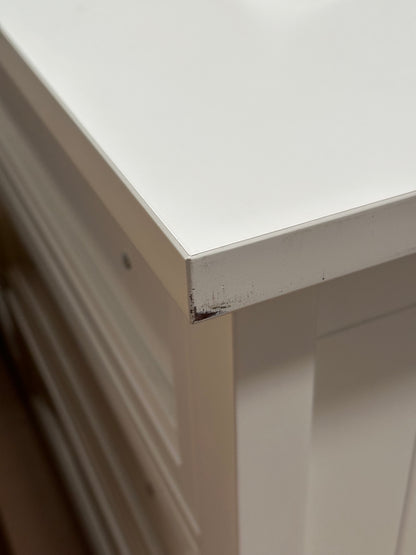 Julian Bowen Maine 6 Drawer Wide Chest, White