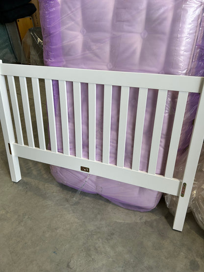 John Lewis Wilton Bed Frame, Double, White