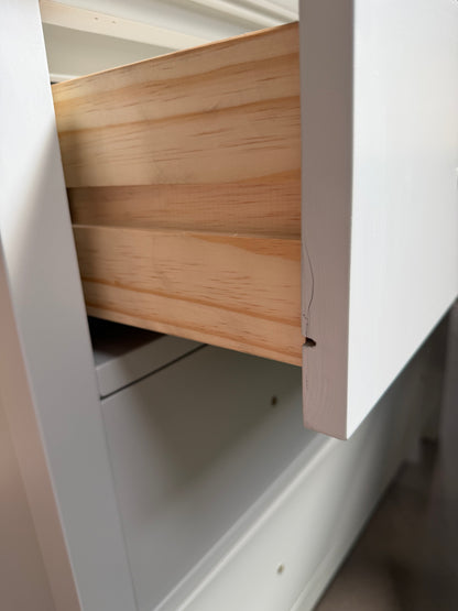 John Lewis Wilton 3 Drawer Chest White