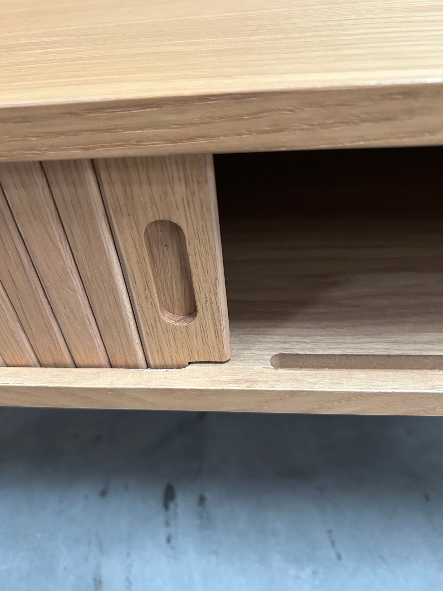 John Lewis Grayson Storage Coffee Table Oak