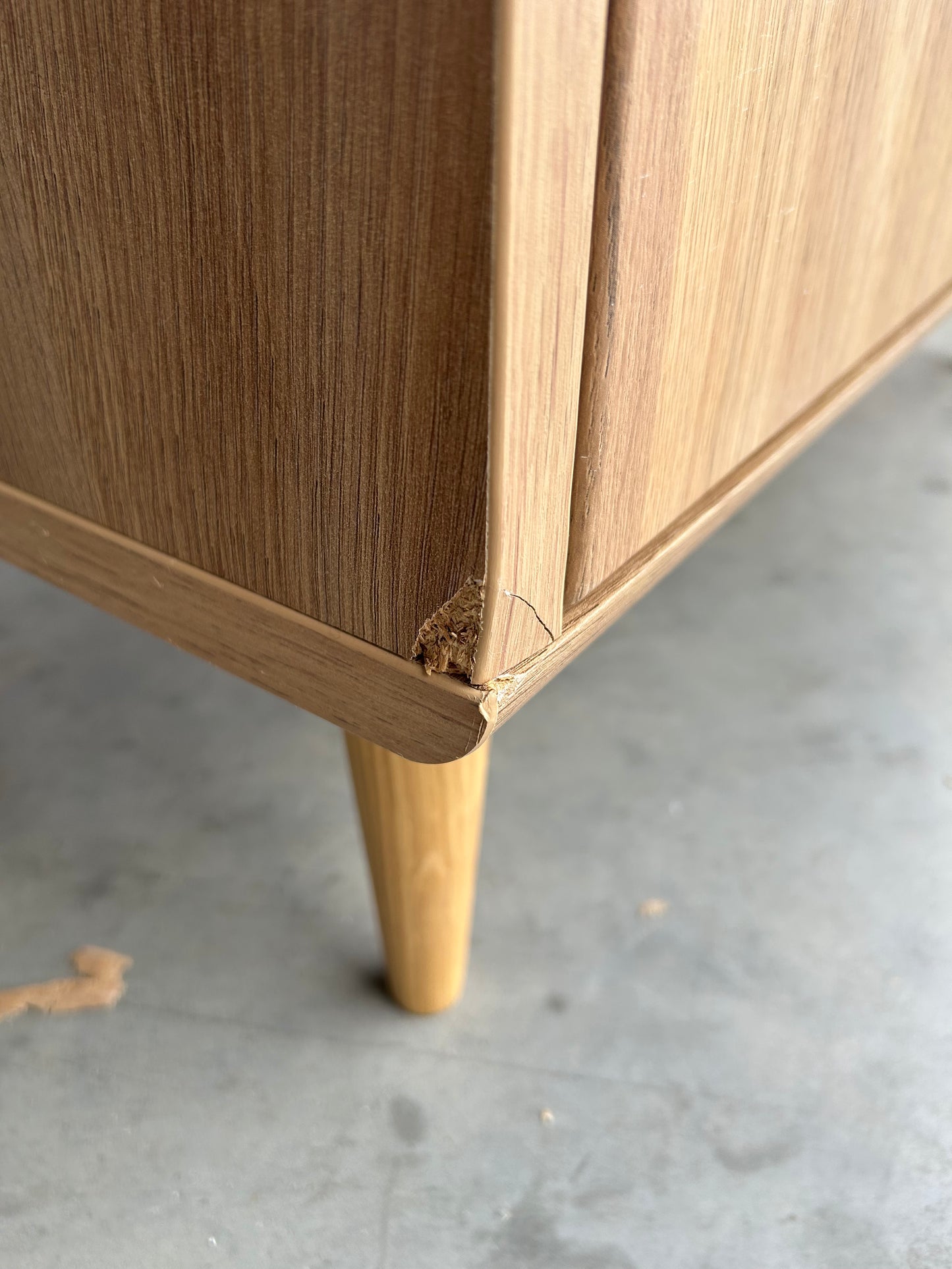 EasyKlix Sherbrooke Small Sideboard/Console Chest, Oak