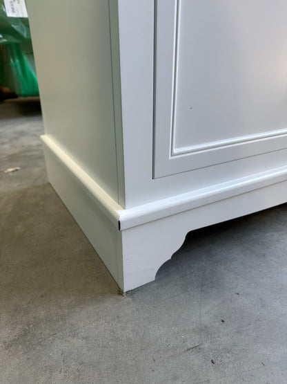 John Lewis St Ives 7 Drawer Chest white 3+4 White