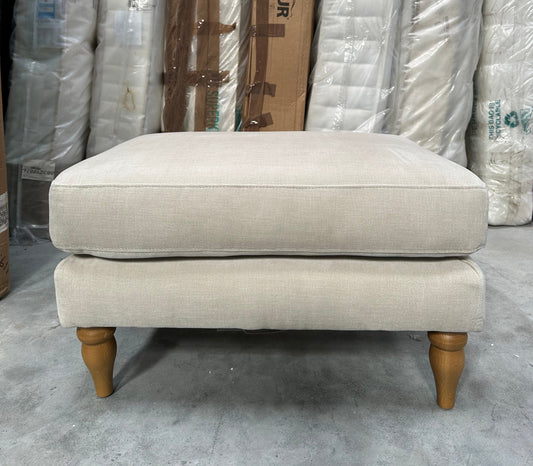 John Lewis Bailey II Footstool Aquaclean Titan Natural