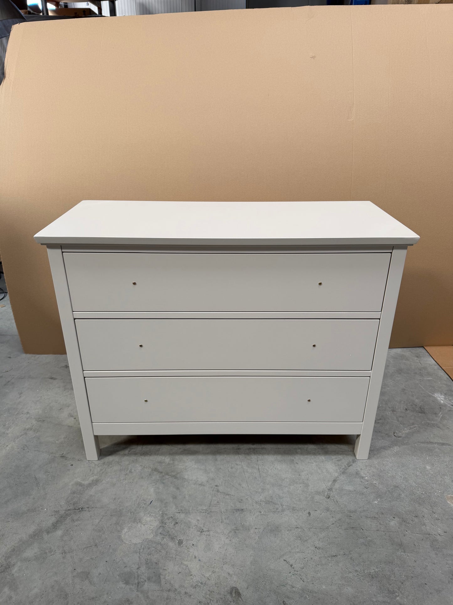 John Lewis Wilton 3 Drawer Chest Linen Chest of Drawers