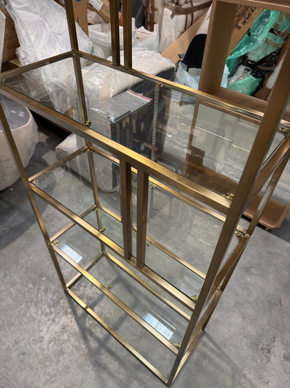 John Lewis Langham Bookcase, Brass
