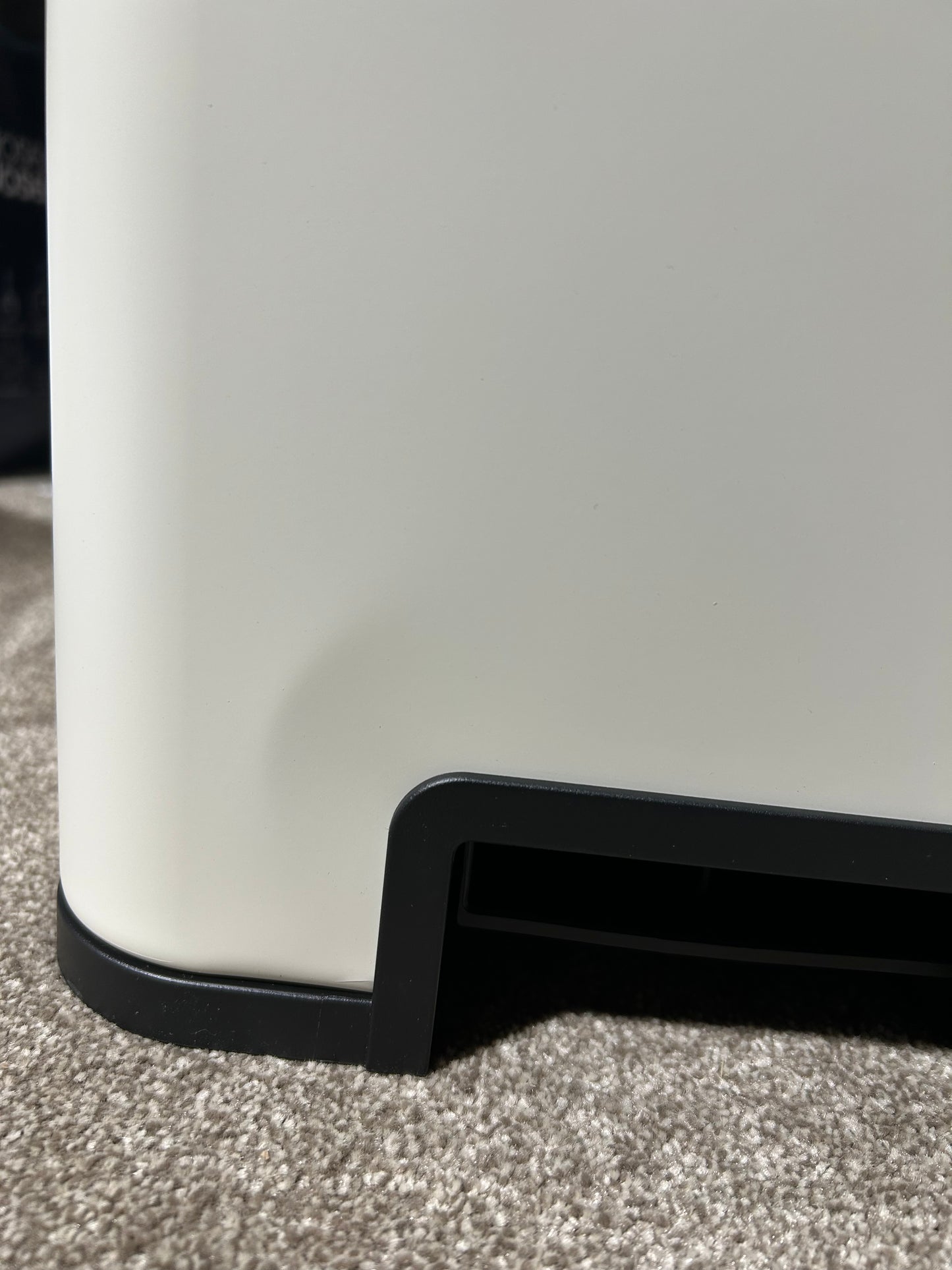 John Lewis 2 Section Touch Recycling Bin, with Handles, Stainless Steel, 30+30L