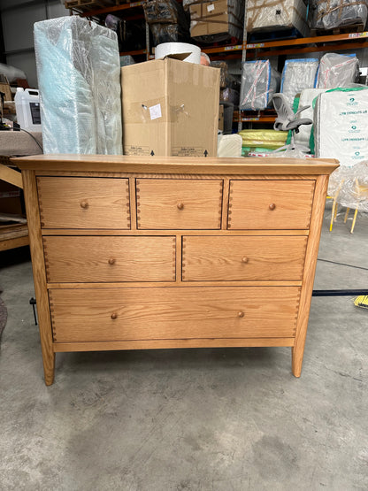 John Lewis Essence 6 Drawer Chest, Oak