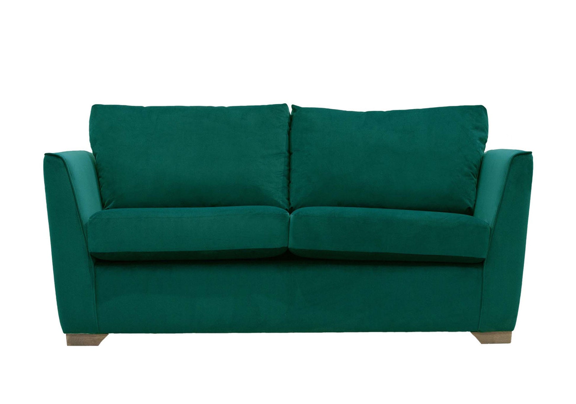 Bespoke Brook & Wilde  2.5 Seater Sofa Bed in Forest Green Velvet