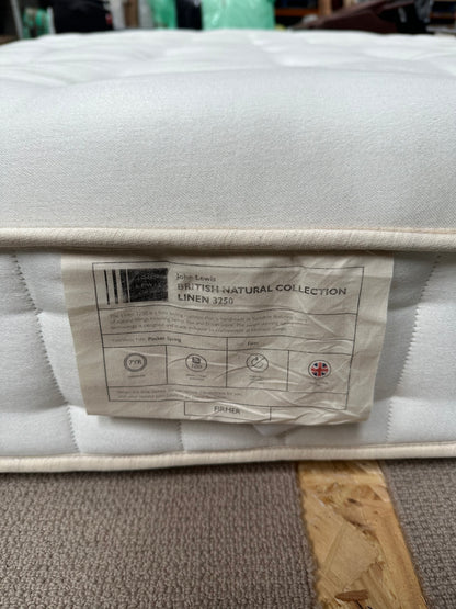 John Lewis British Natural Collection Linen 3250 Mattress, Firmer Tension, King Size