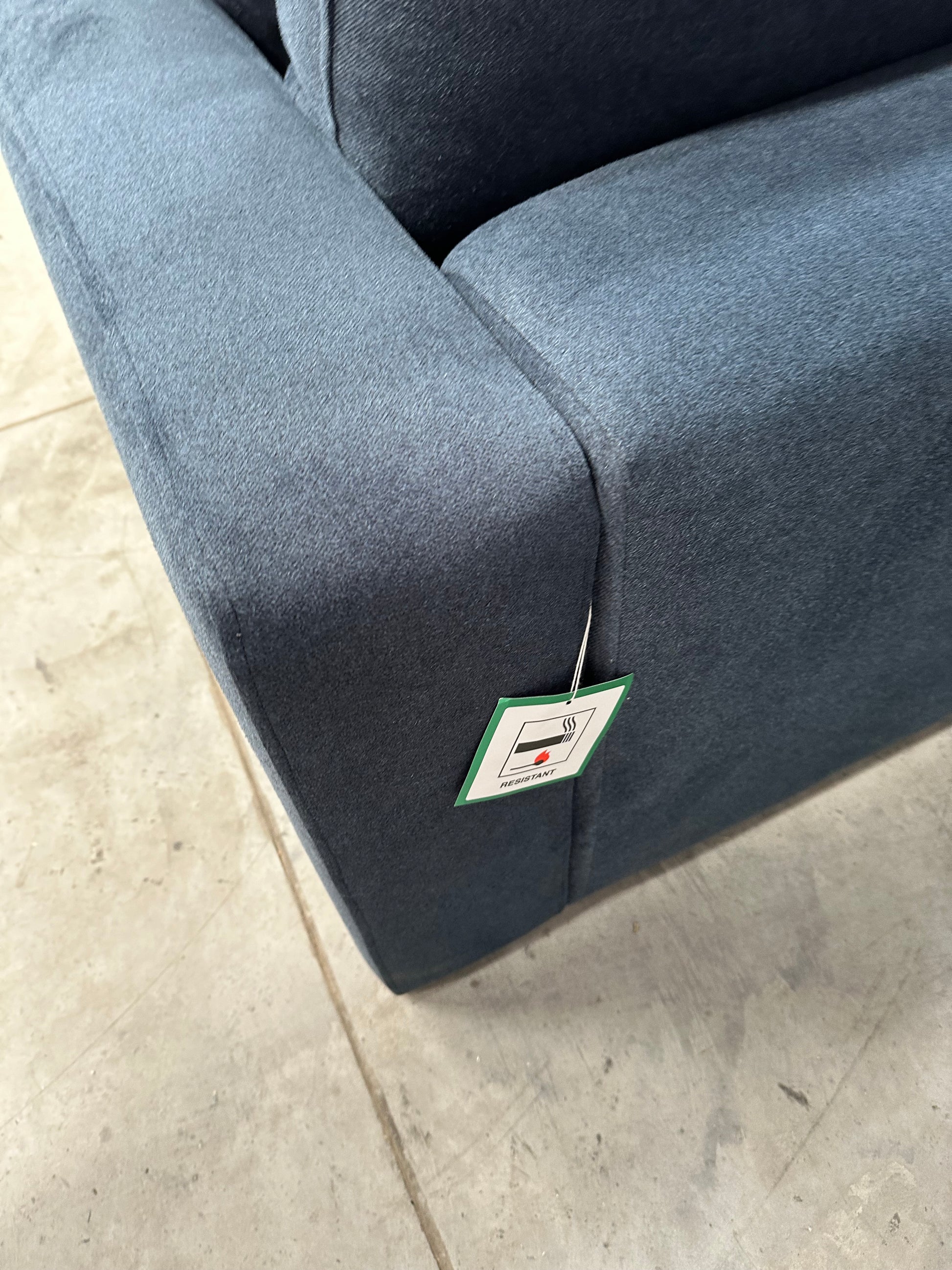 Swoon Seattle Large 3 Seater Sofa, Smart Wool Indigo