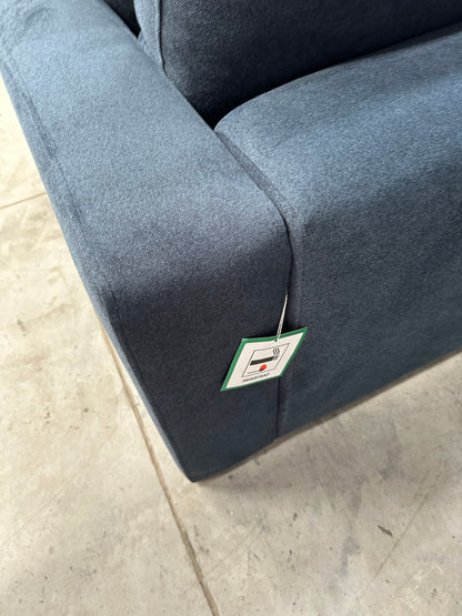 Swoon Seattle Large 3 Seater Sofa, Smart Wool Indigo