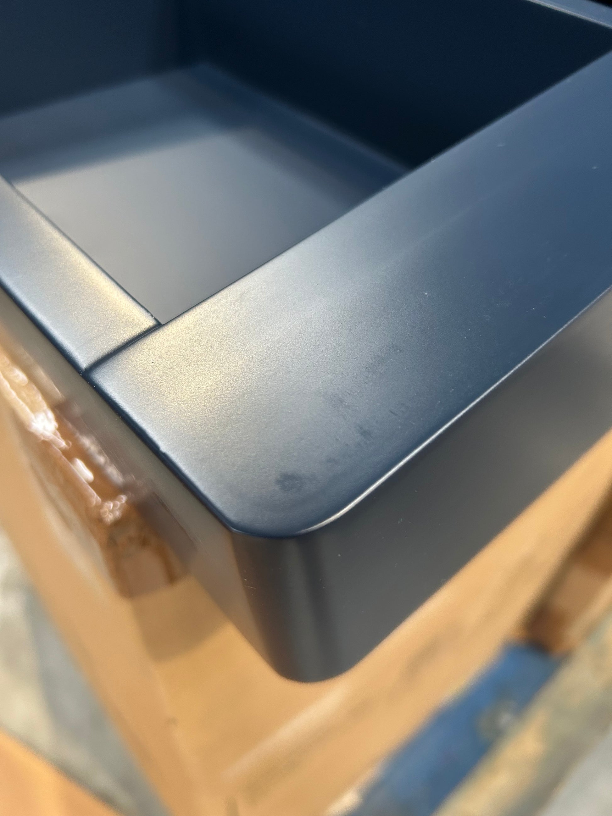 John Lewis Lift Storage Desk Blue