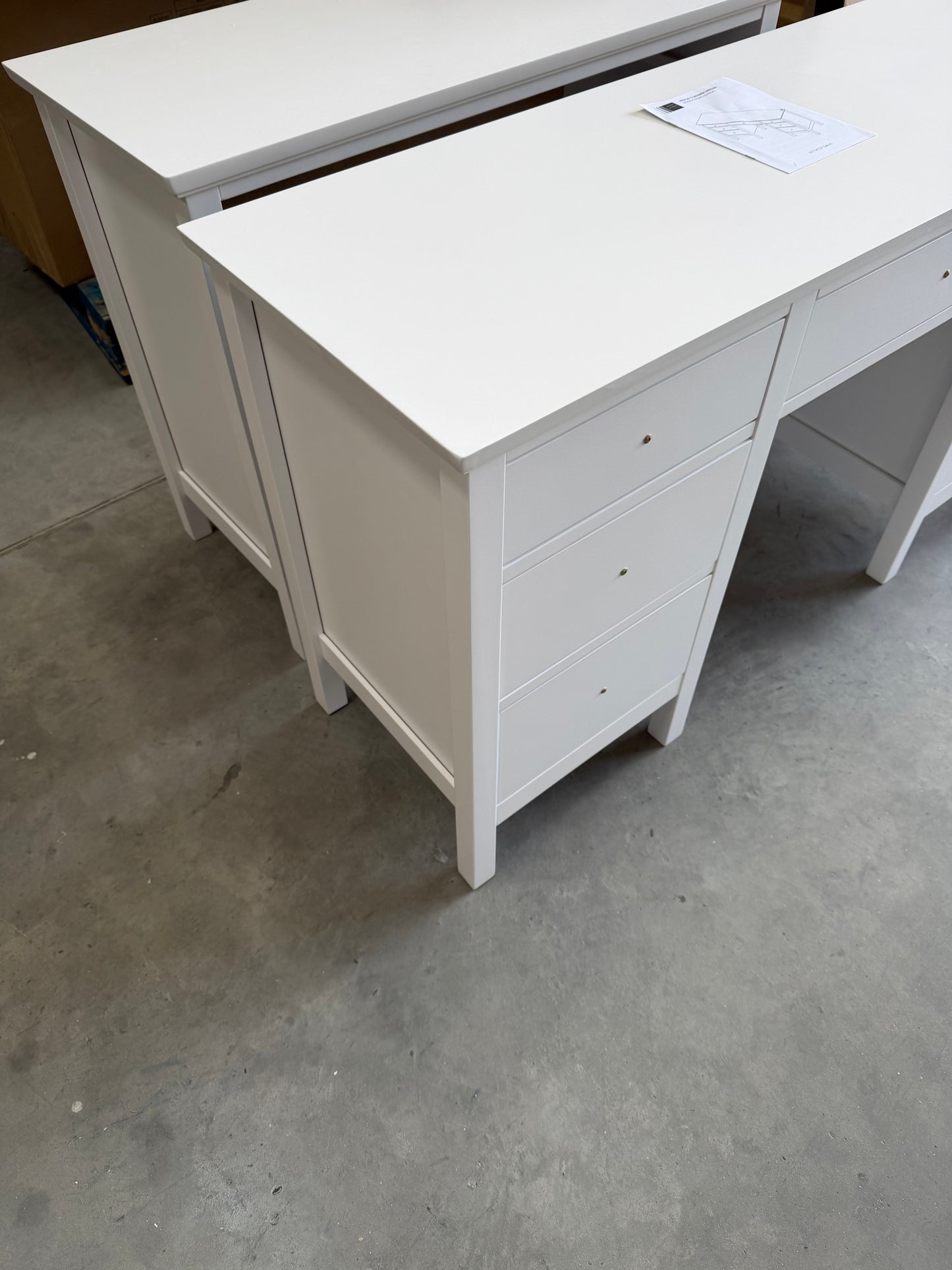 John Lewis Wilton Dressing Table White